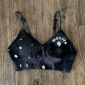 Black and White Graphic Bralette